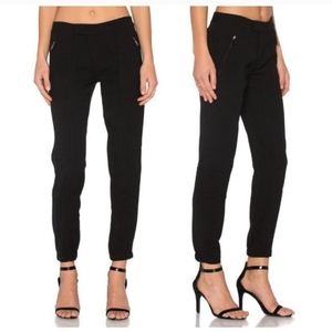 Vince Black Cargo‎ Zipper Pants Size 2